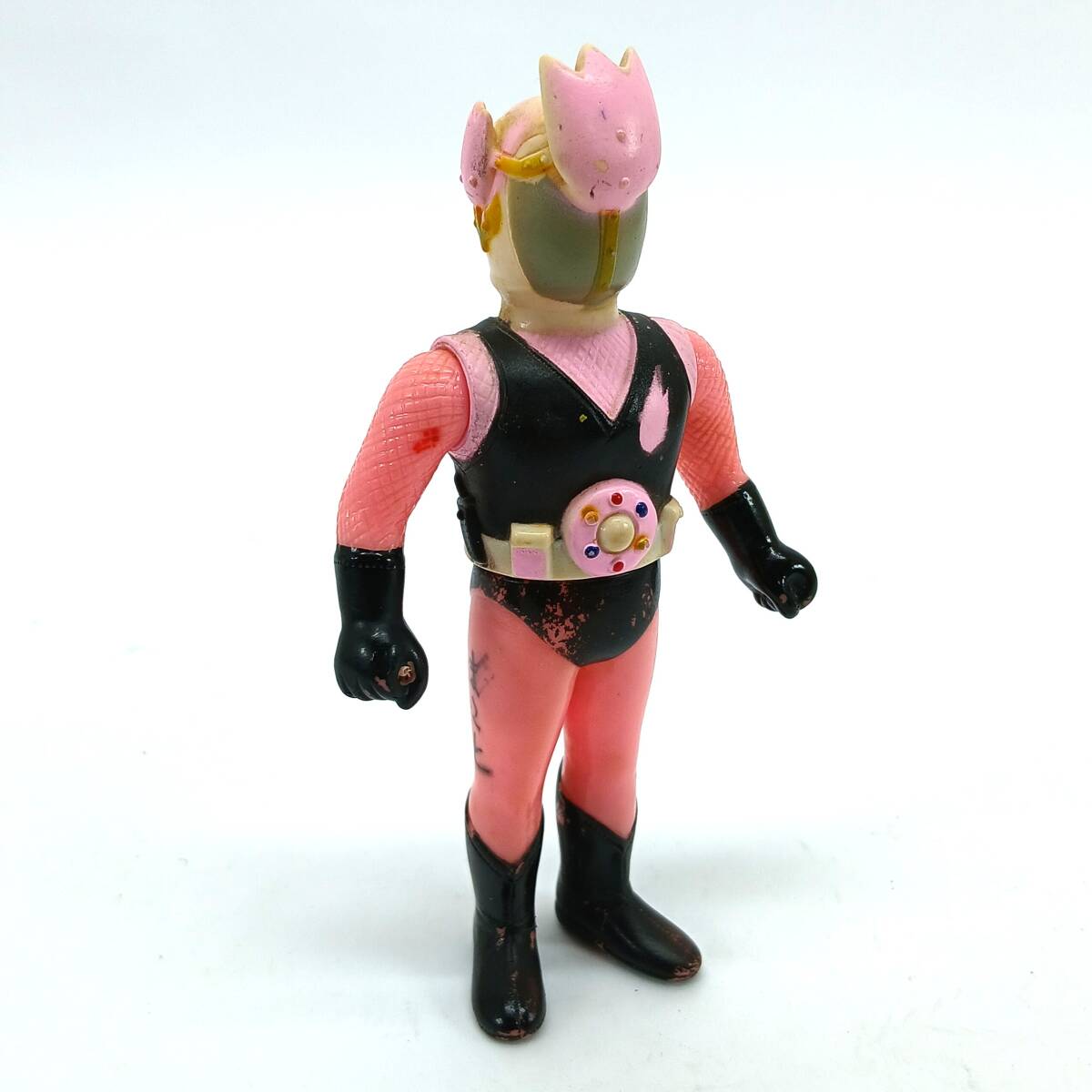 中古】バンダイ製 ソフビ 花忍キャプター3◇『忍者キャプター』放映