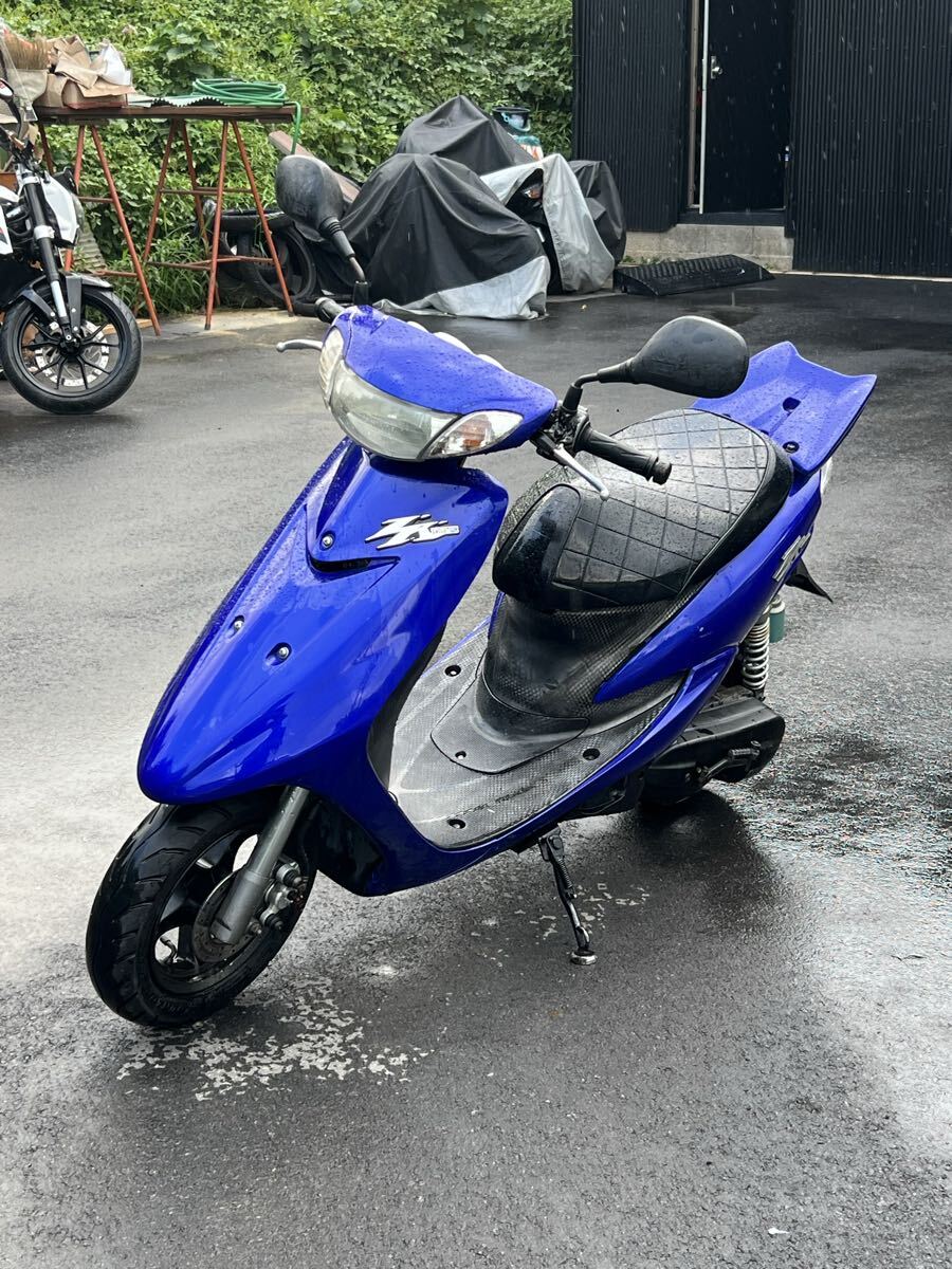 YAMAHA JOG ZR エボリューション SA16J テールランプ メッキカバー付