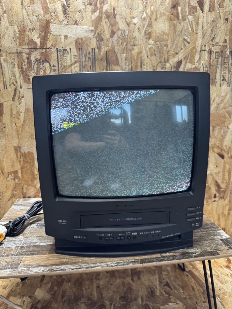 ジャンク品】注目：SHARP☆シャープ 14型テレビデオ VT-14M10☆94年製