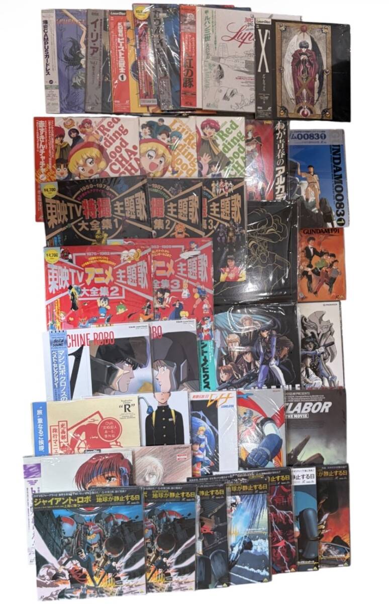 LDレーザーディスク「NHKビデオディスク ルーブル美の回廊」全7巻