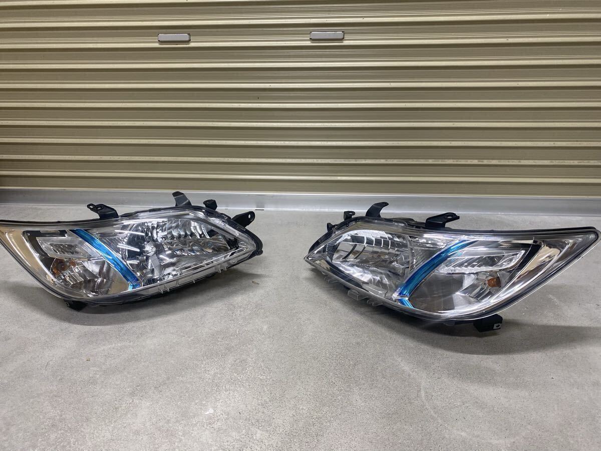 美品 HID付□F50 シーマ 前期□ブラック&6連イカリング&白橙LED増設