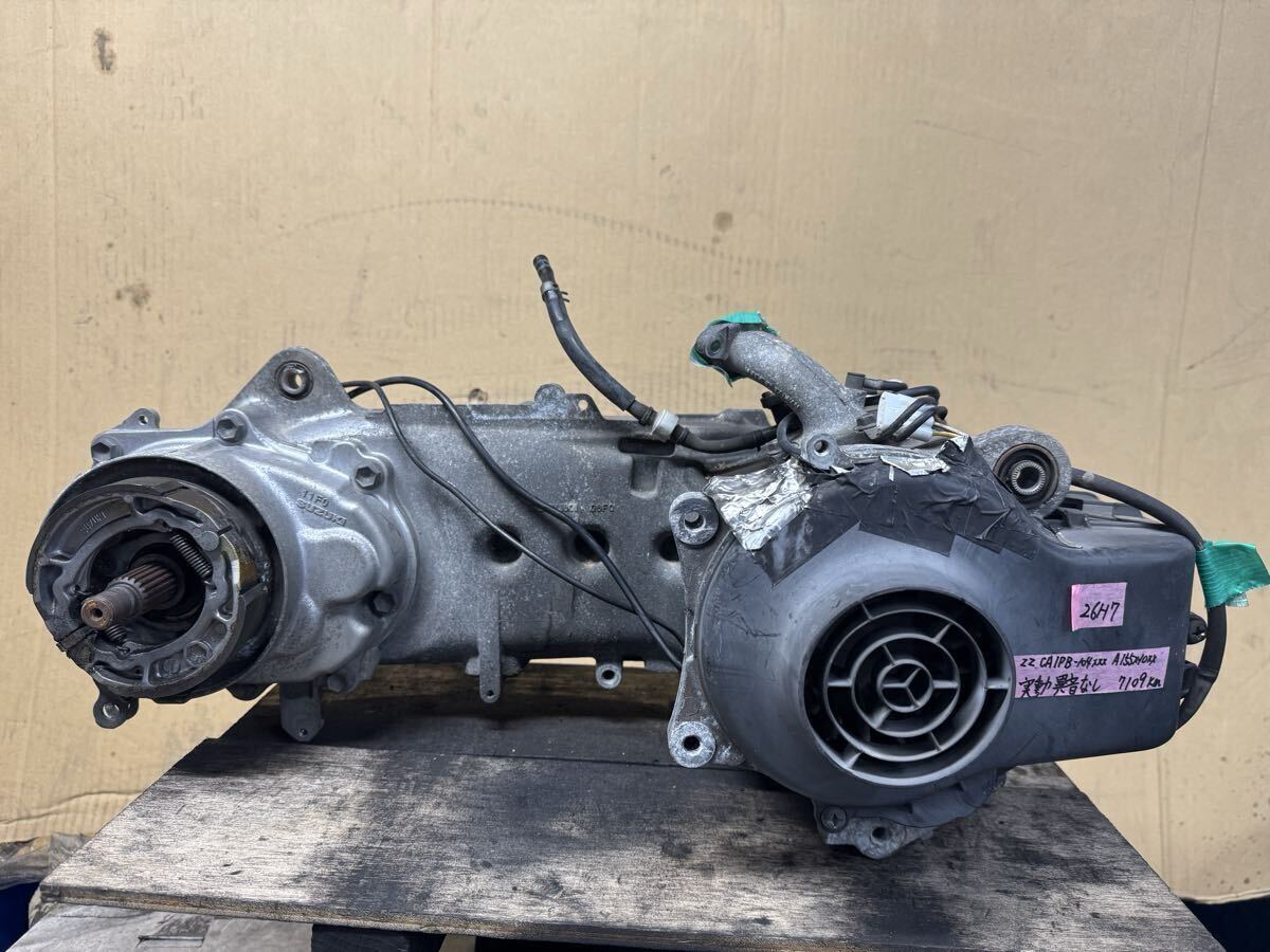 SUZUKI ZZ CA1PB A155 キャブ エアクリ付 実動エンジン 後期型/検索