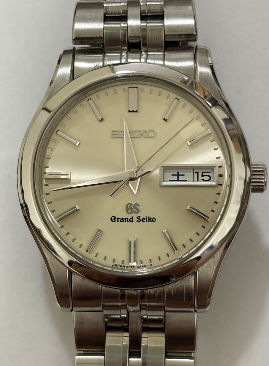 中古】1円～ グランドセイコー 時計 GS 9F83-9A30 SBGT007 デイデイト