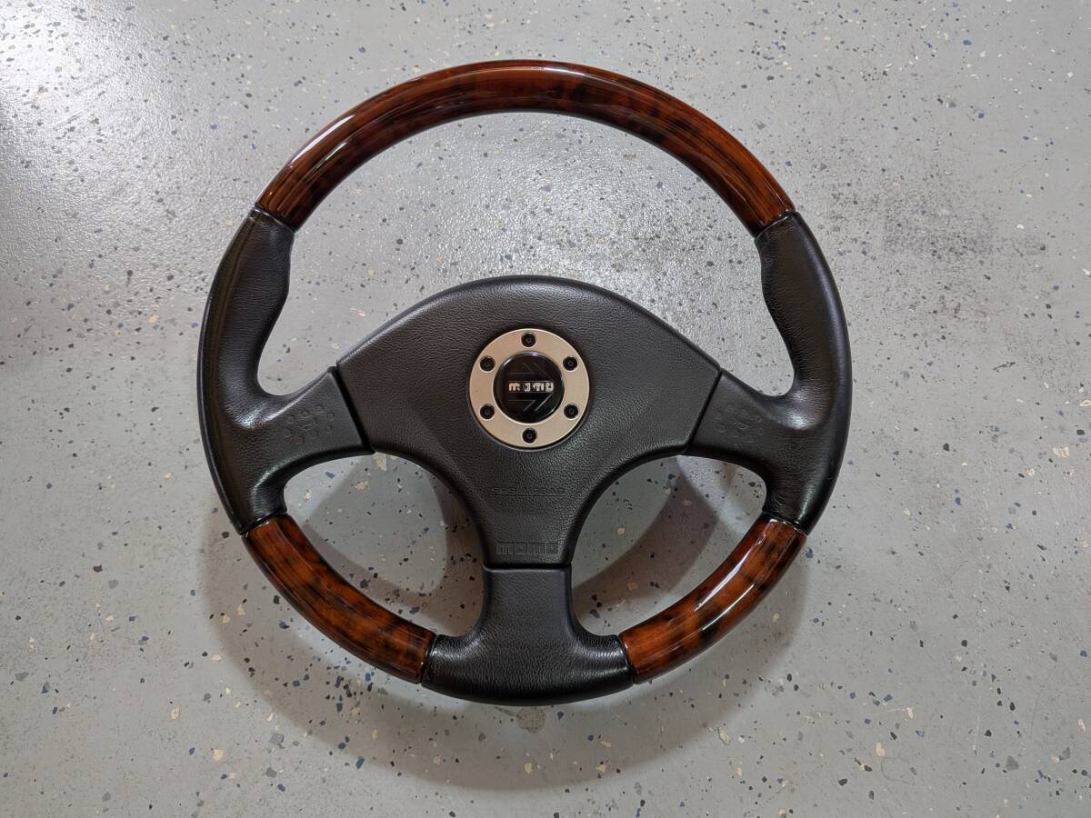 L700S ミラジーノ 純正 ウッドステアリング ハンドルの落札情報詳細