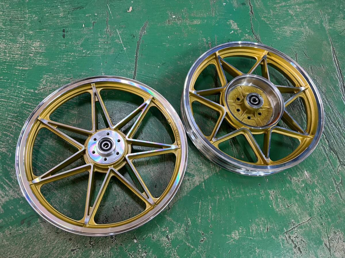 やや傷や汚れあり】GS400 セブンスターキャストホイール JYS 当時物