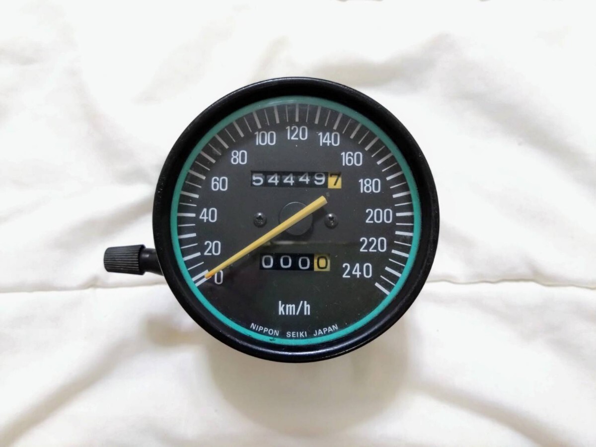 初代スイフトスポーツ(HT81S) 純正スピードメータ （240km）の落札情報