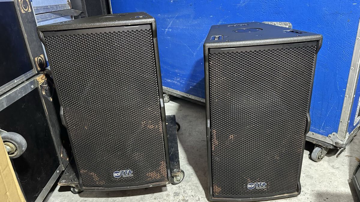 STRASSERアンプ内臓スピーカーTS-B100左右パワードスピーカーBBE搭載