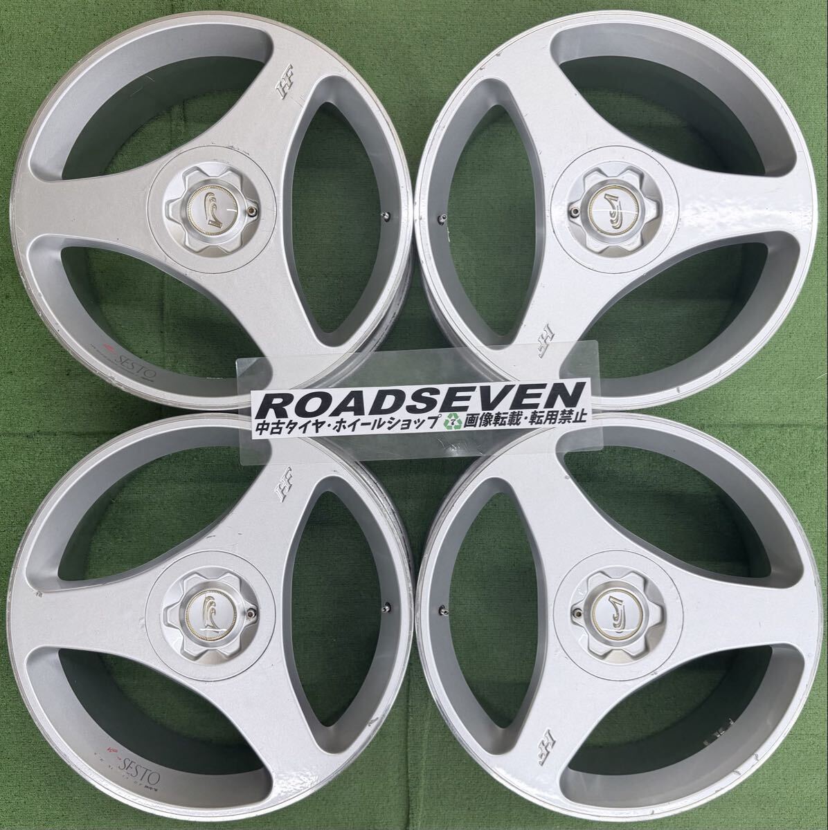 RAYS VESTA EINS KAHN 17インチホイール 17×8J 17×9J 5H114.3各2本