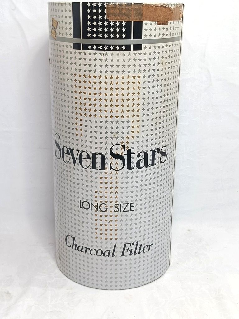 19A11-20:セブンスター☆ゴミ箱 傘立て☆Seven Stars☆昭和レトロ 当時