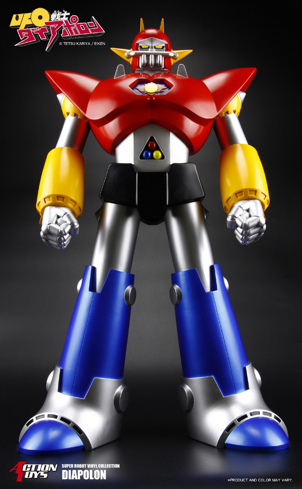 MINI合金 UFO戦士ダイアポロン アクショントイズ アートストーム 3種