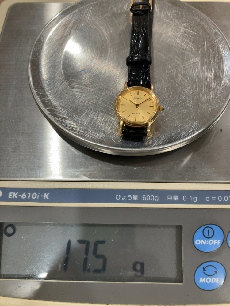SEIKO セイコー EXCELINE エクセリーヌ 1F21-5030 シェル文字盤
