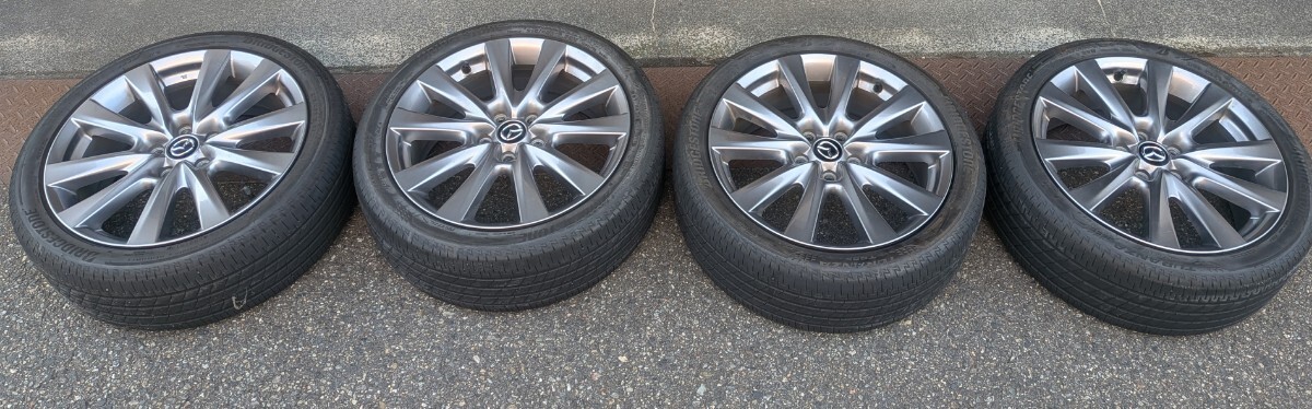 美品 CX-5 KF系 純正 19インチ アルミホイール 1本 9965167090 9965-16