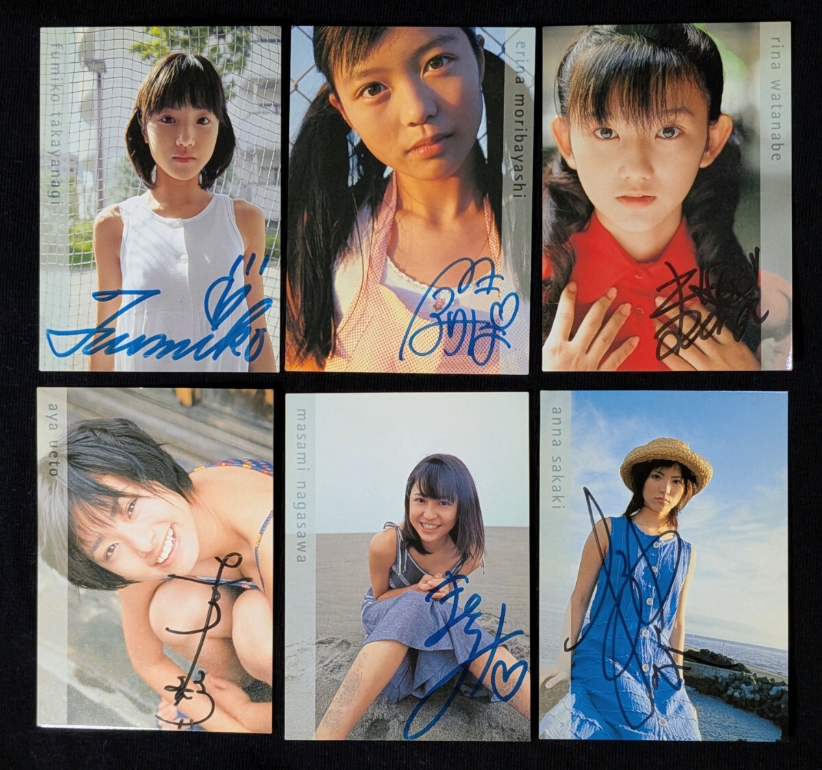 ☆送料無料即決 森林恵理奈直筆サイン入りトレカ付 上戸彩、森林恵理奈