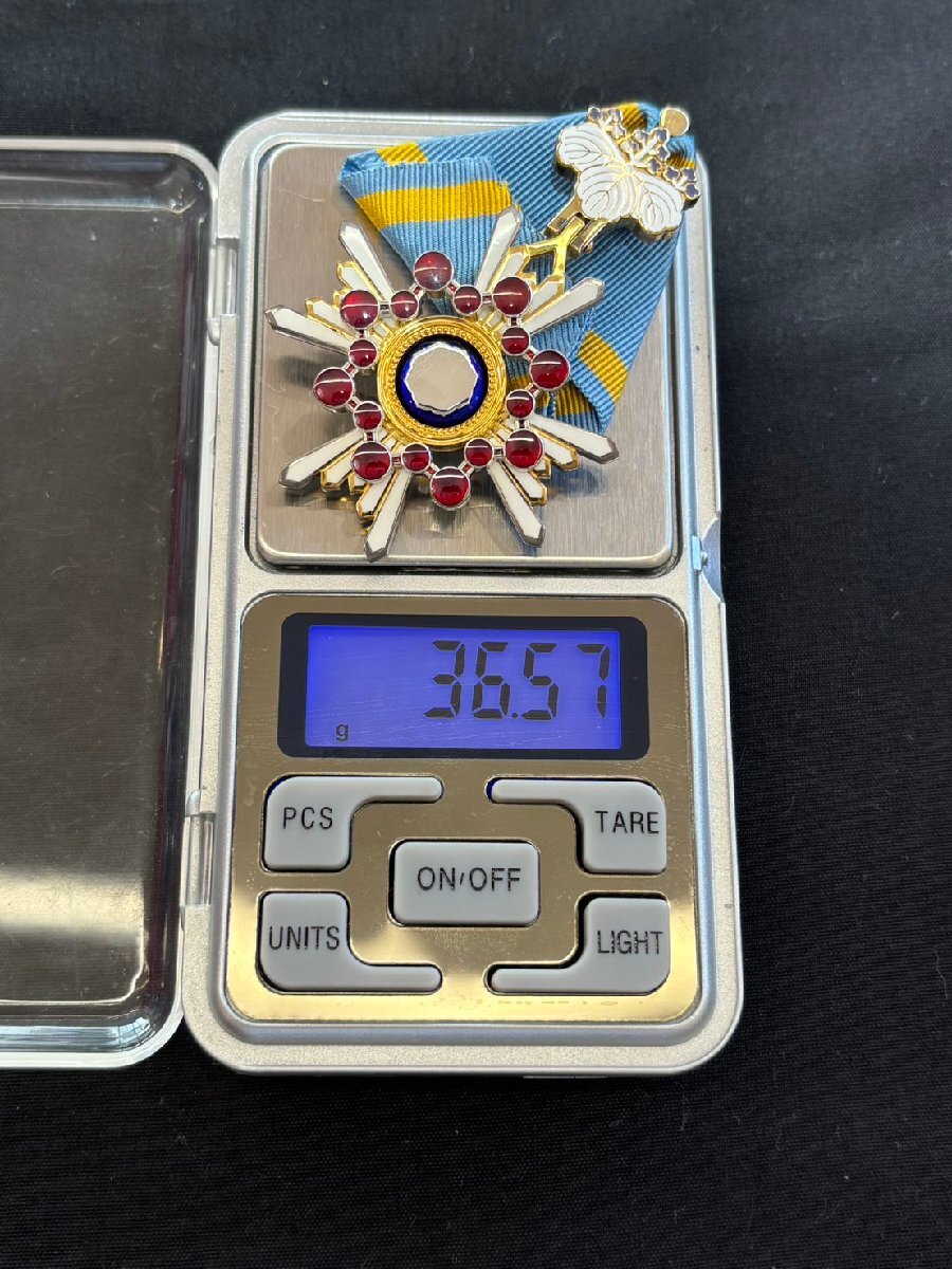 F591◇勲章 瑞宝双光章 略綬 元箱 旧;勲五等瑞宝章 徽章 瑞宝章の落札