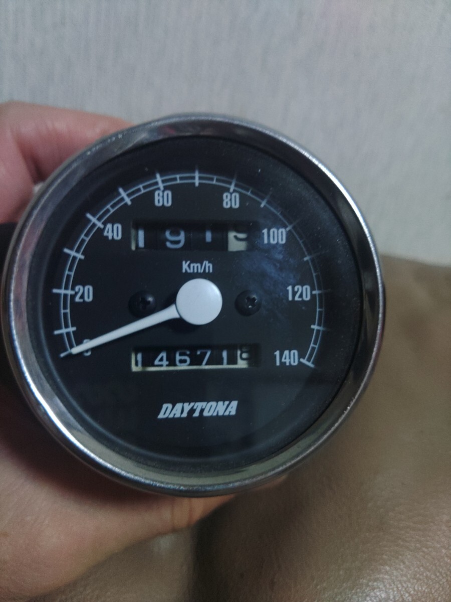 美品】SRヘッドライト デイトナ DAYTONA メーター、ステーセット