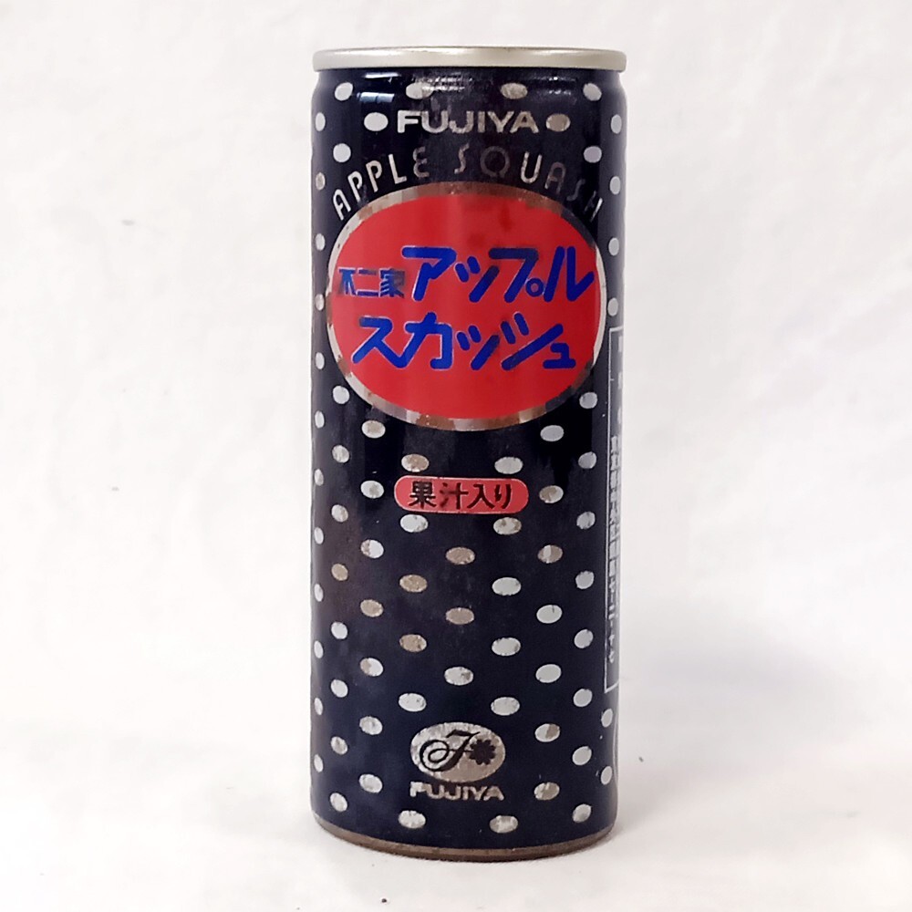 古い 80年代 レモンスカッシュ 不二家 缶 空き缶 中身蒸発未開封 昭和