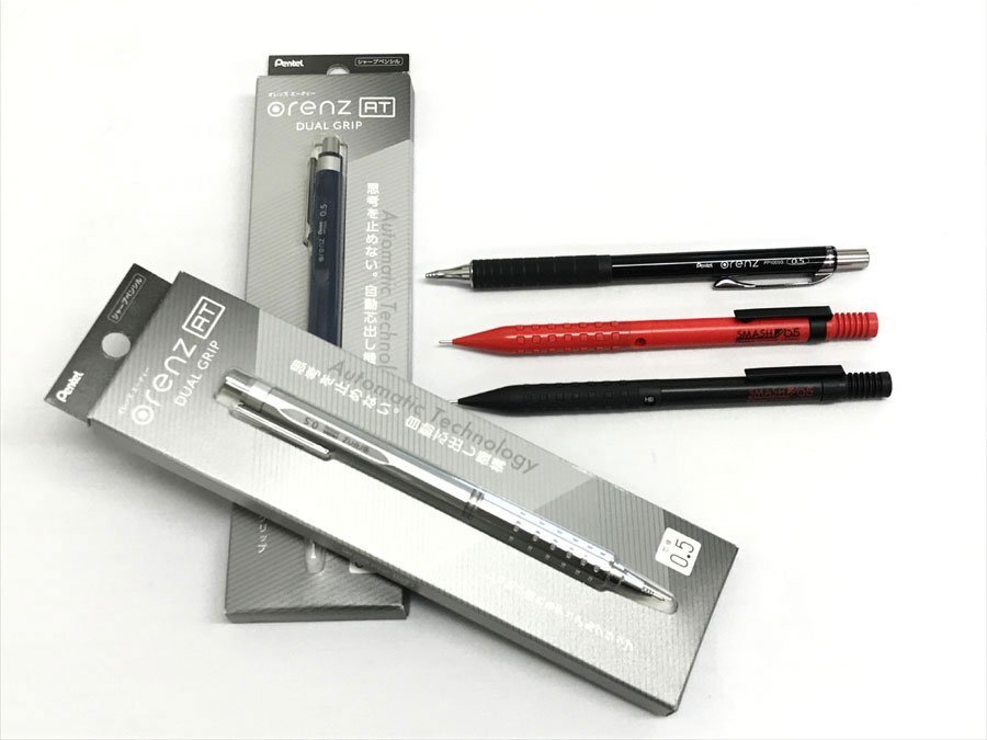 新品】廃盤 ぺんてる スマッシュ ウォームグレーグリーン PENTELの落札