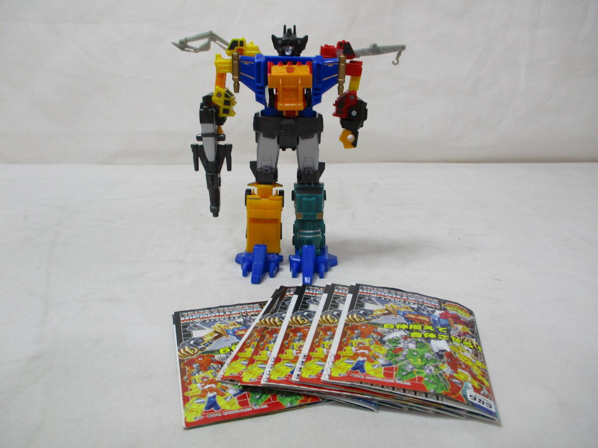 新品】156)中国版 G1 トランスフォーマー合体大作戦 サイバトロン 六体