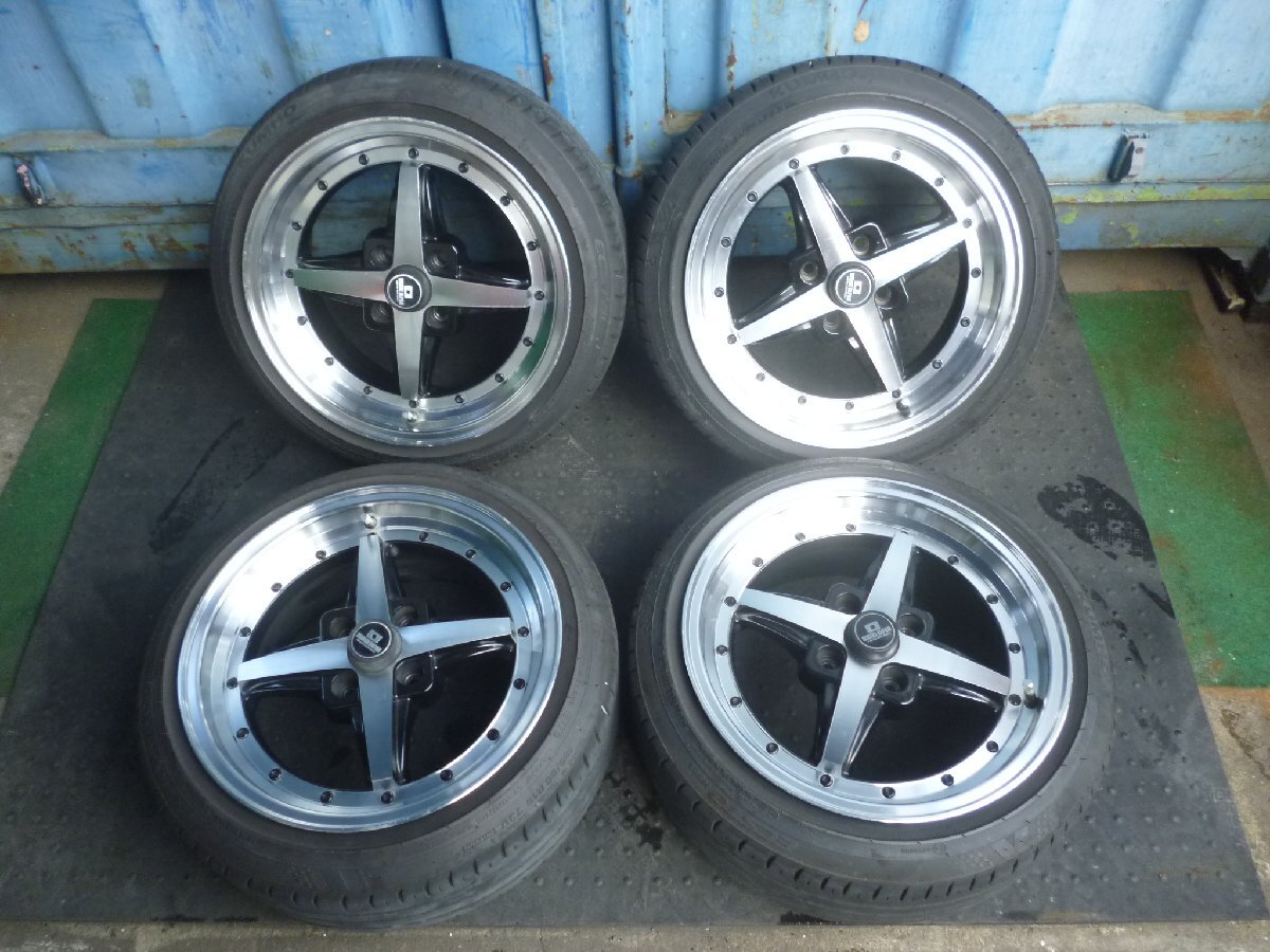 新品】数量限定 HIBIKI JAPAN 新色 旧車系デザインホイール 4本セット