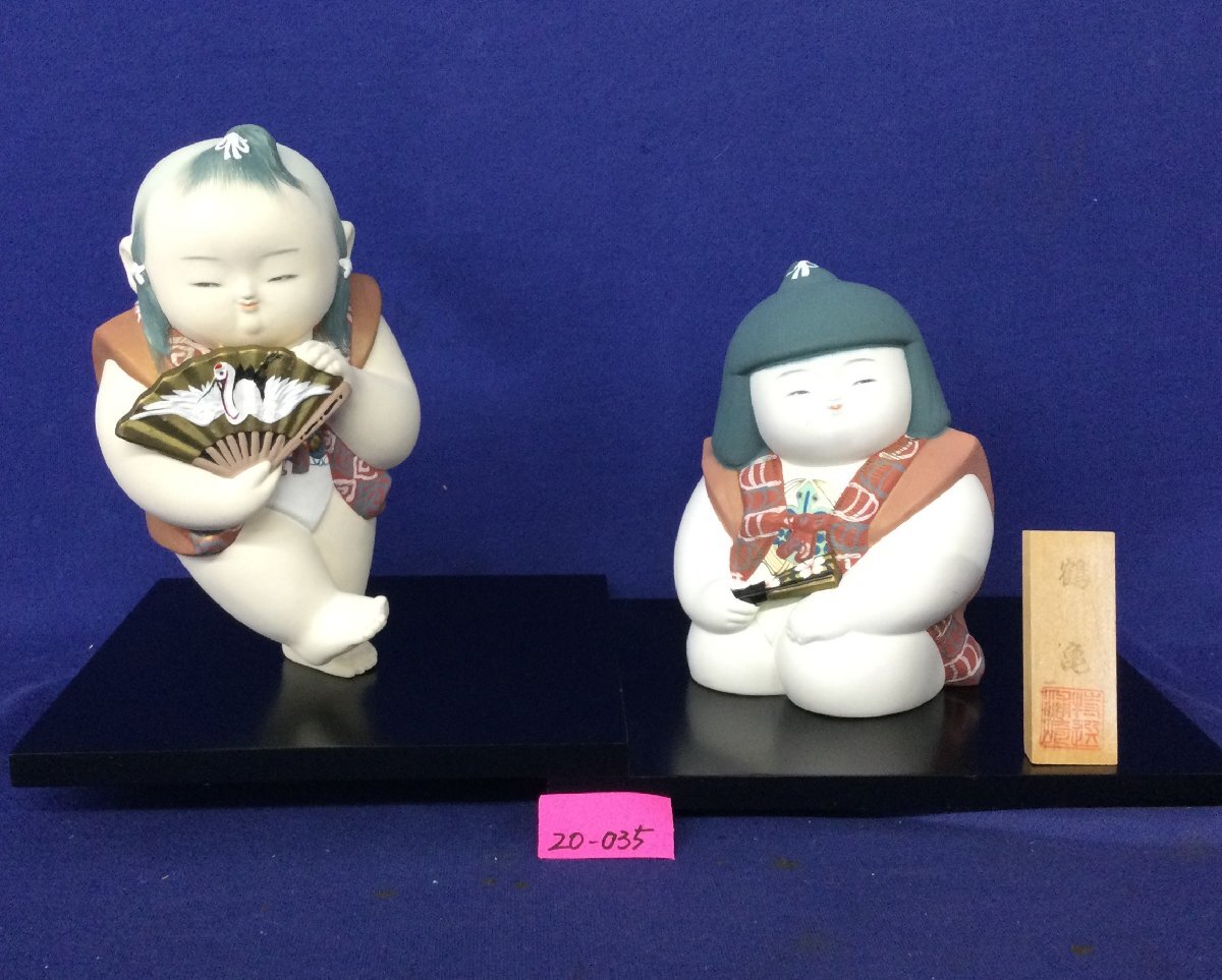 陶磁製 博多人形 彫師遊女春画 裏絵 裏隠し春画人形 置物 珍品 枕絵