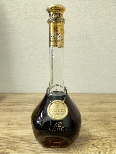 GAUTIER x.O COGNAC 40% 700ml ゴーティエ XO コニャックの落札情報