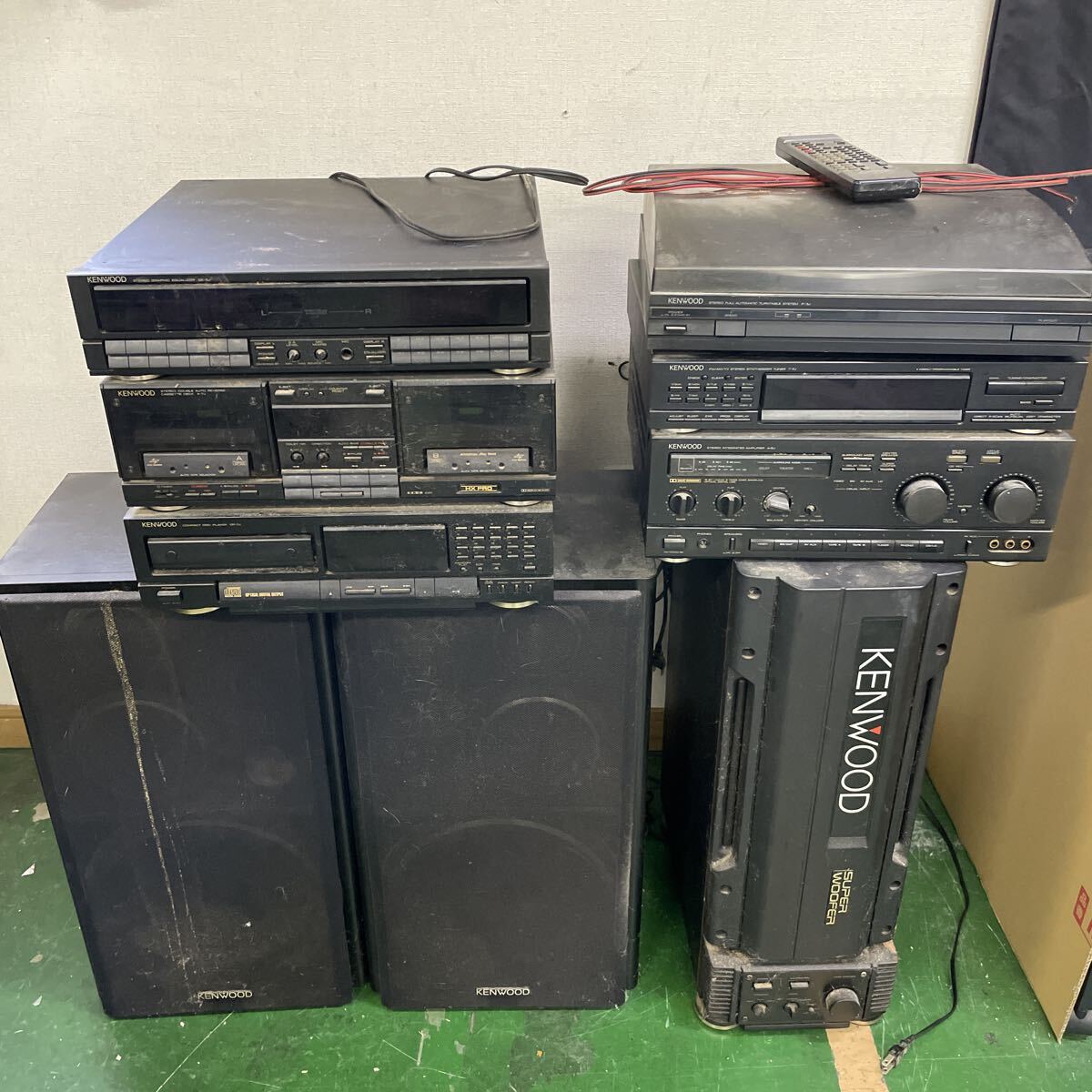 中古】KENWOOD ROXY J7 バブルコンポ最高峰 メンテ品 ロキシーの落札