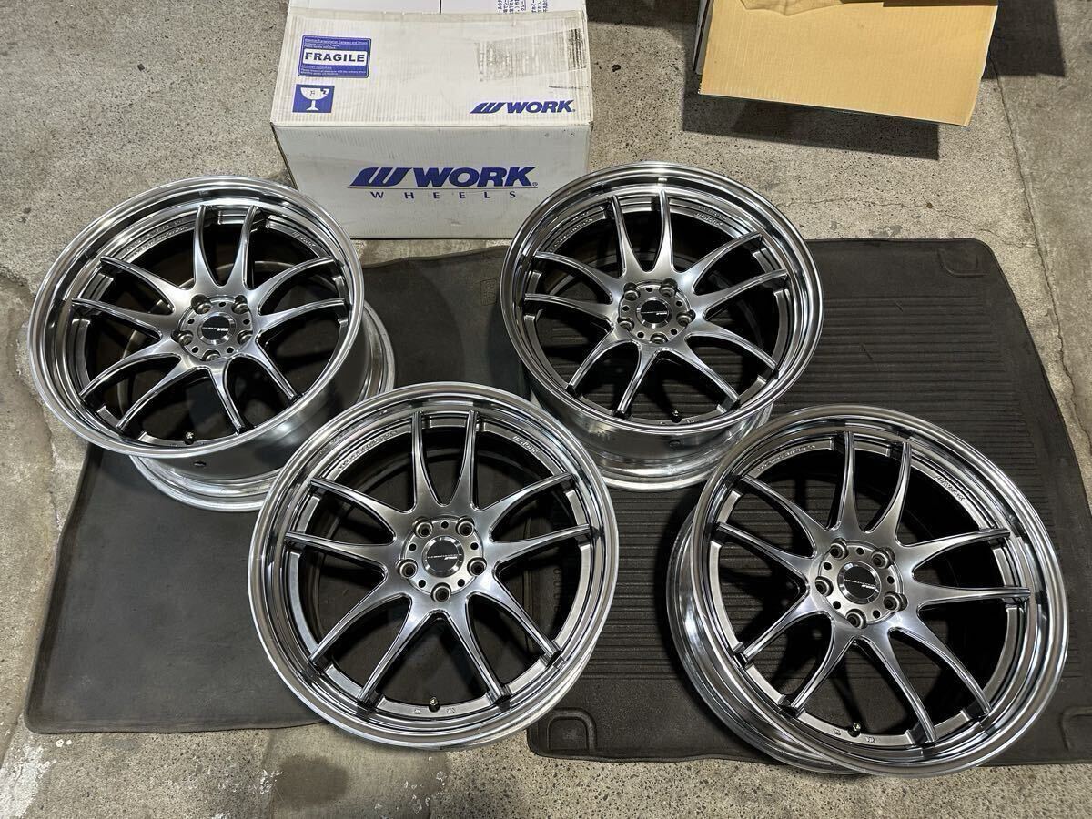 ワーク ジースト ST2 WORK ZEAST 20インチ 9.5J-9 10.5J-9 PCD114.3 5H