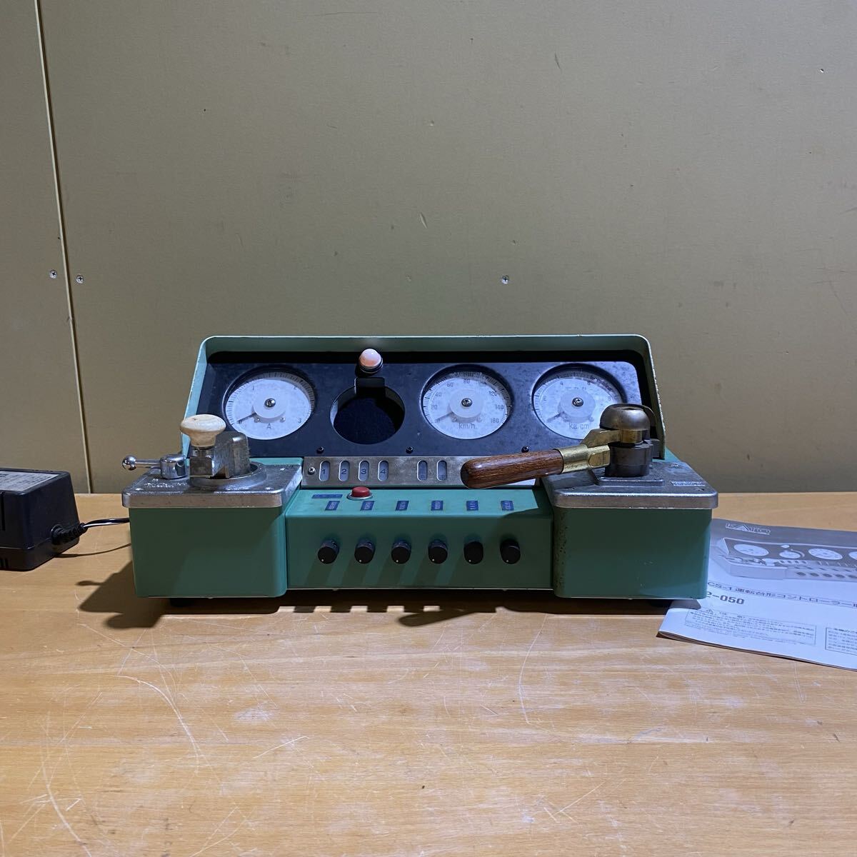 ☆KATO ECS-1 運転台型コントローラー 高出力HO対応 鉄道時計付 美品
