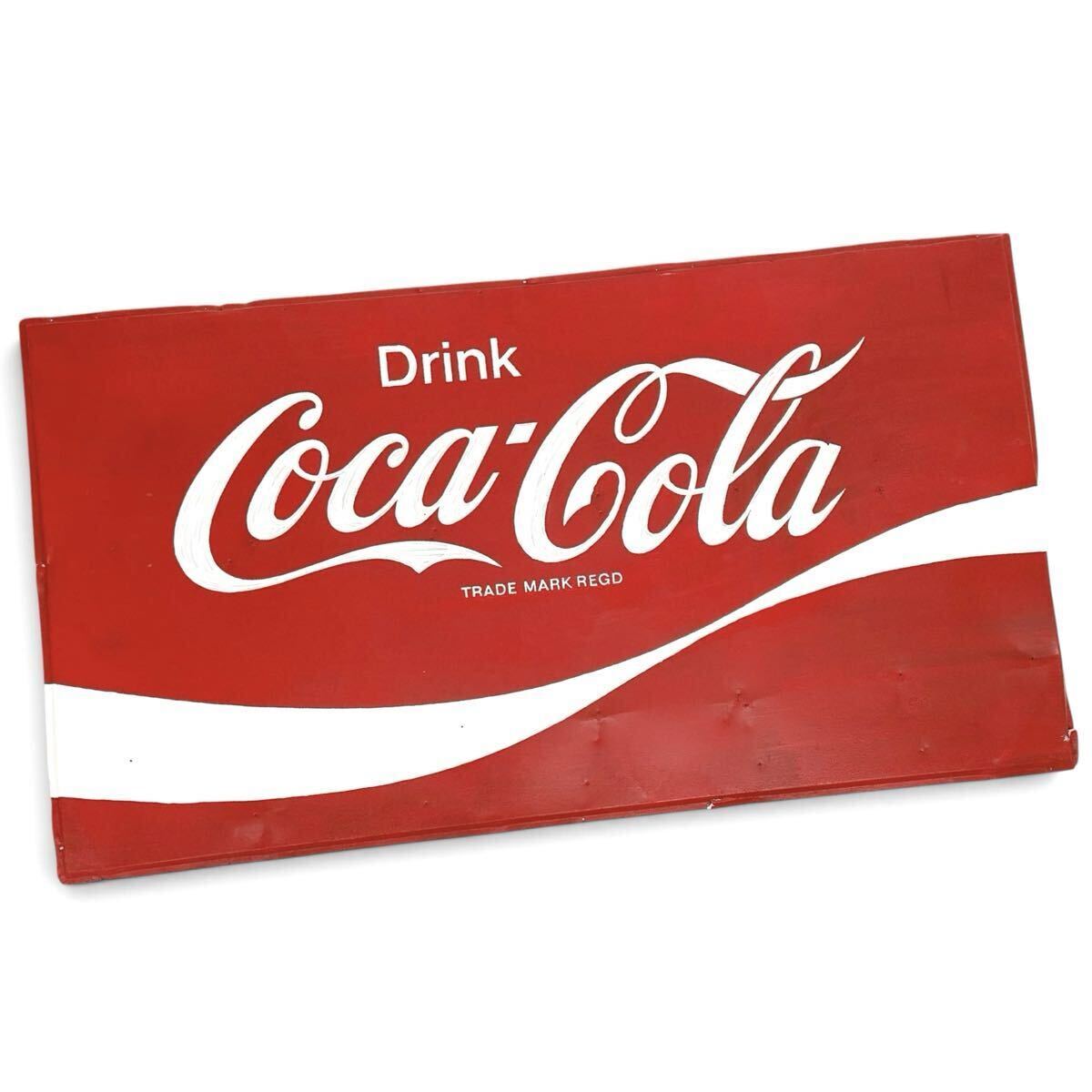 中古】1960年代 コカコーラ ホーロー看板（白丸）/coca cola/昭和