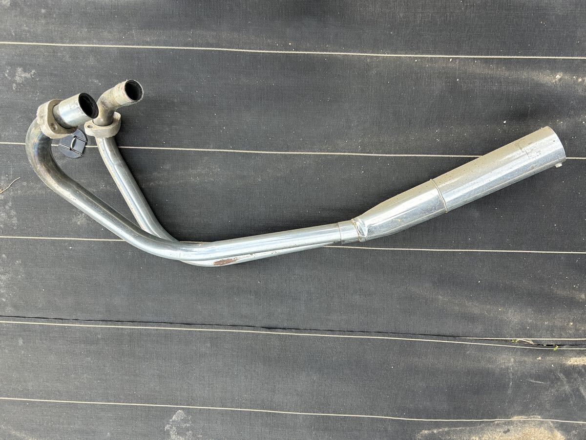 Z250FT ゼットファーザー ゴイスー管 ハス斬り メッキ z250LTD GPZ250