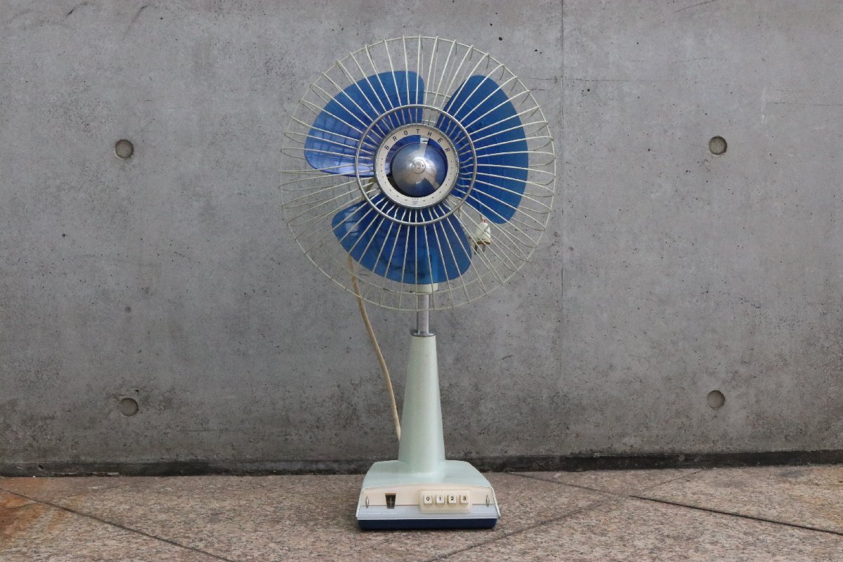 昭和レトロ BROTHER ブラザー 扇風機 ELECTRIC FAN F30-221 動作確認済