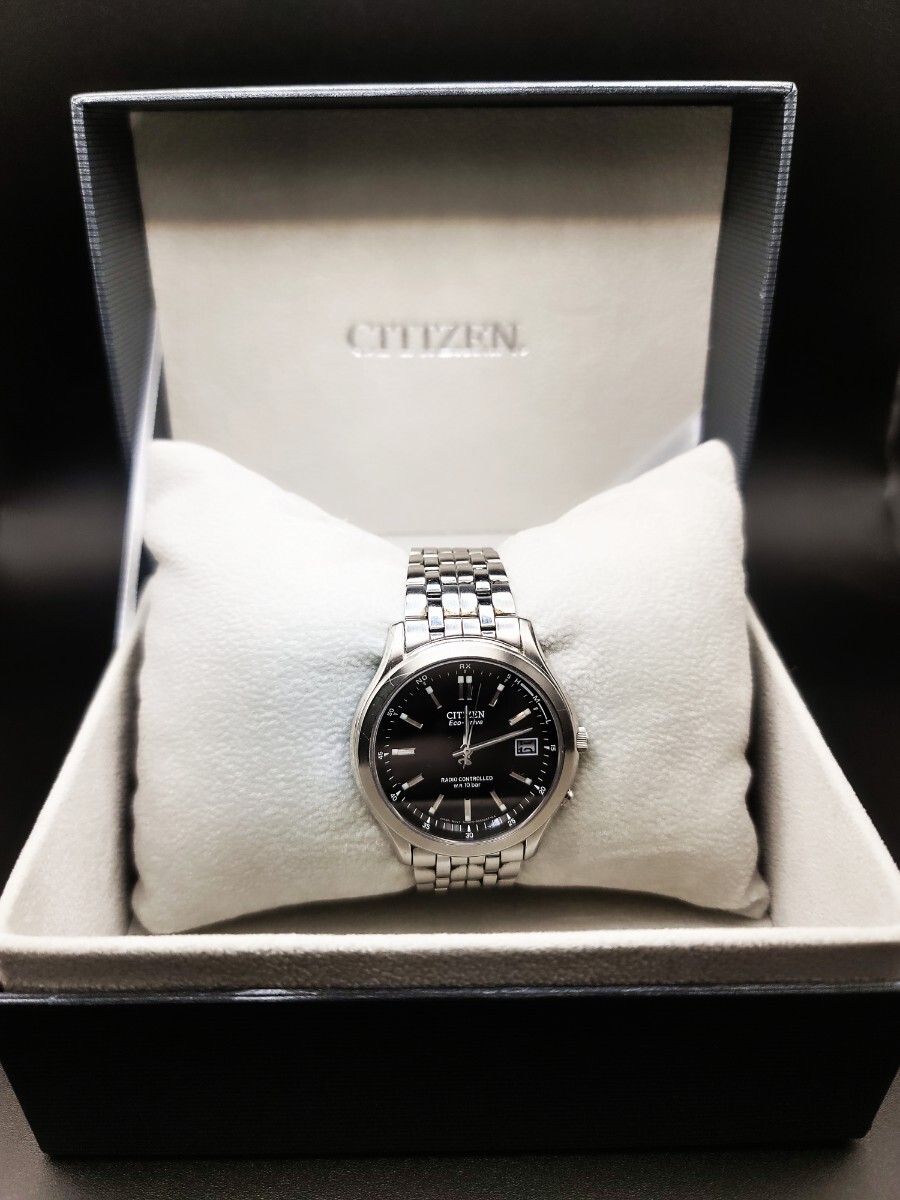 名機】 CITIZEN シチズン 電波 壁掛け 時計 4MY660-0 直径φ 約52cm