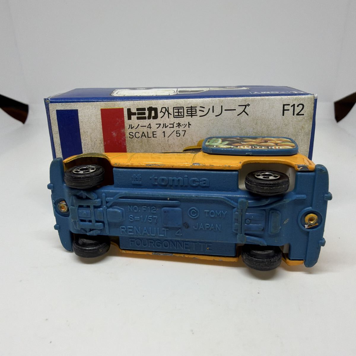 中古】ルノーキャピタル特注 トミカ 青箱F12-2-5 ルノー 4