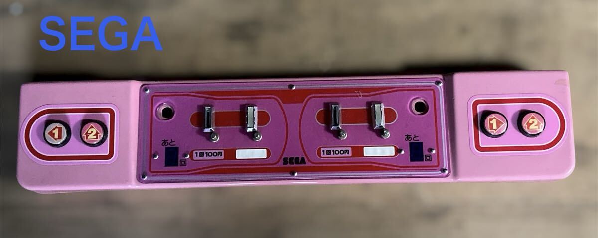 UFOキャッチャー　ミニ　SEGA 投入口　コントロールパネル　NEW 中古】SEGA NEW UFOキャッチャー コントロールパネルの落札情報詳細
