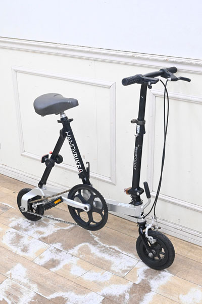中古】極上美品 HANDY BIKE 8 ハンディバイク レッドカラー 8インチ