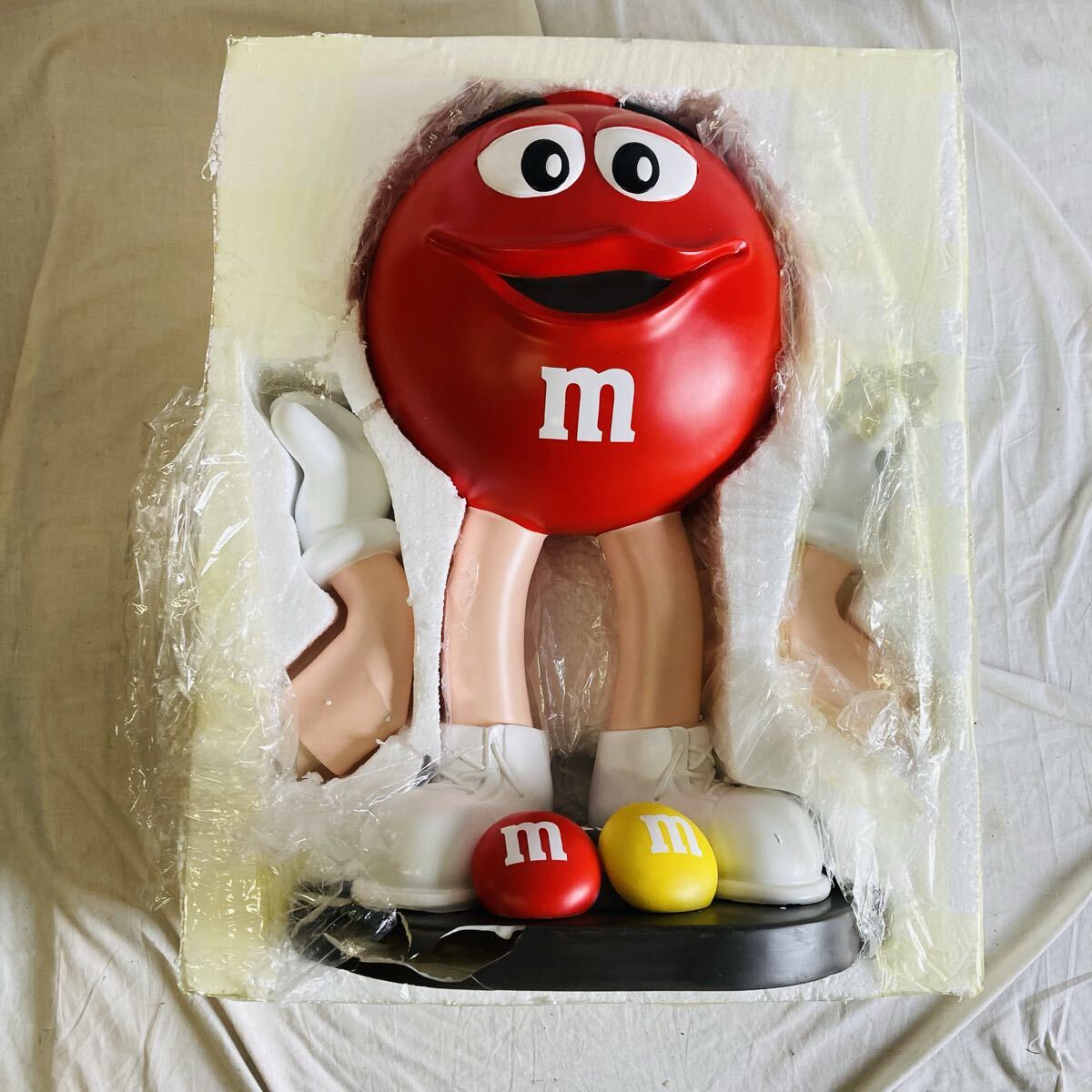 新品】m&m's☆特大 店頭ディスプレイ ☆特大フィギュア