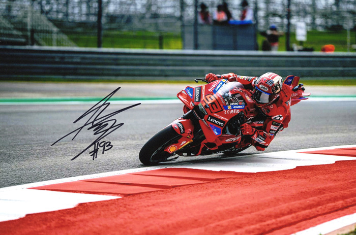 新品】マルク・マルケス 直筆サインフォト/写真 MotoGP Marc Marquezの