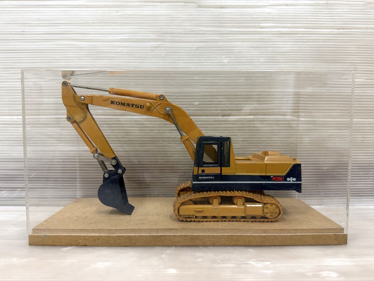シンセイ ミニパワー コマツ パワーショベル PC100 1/48 箱付き
