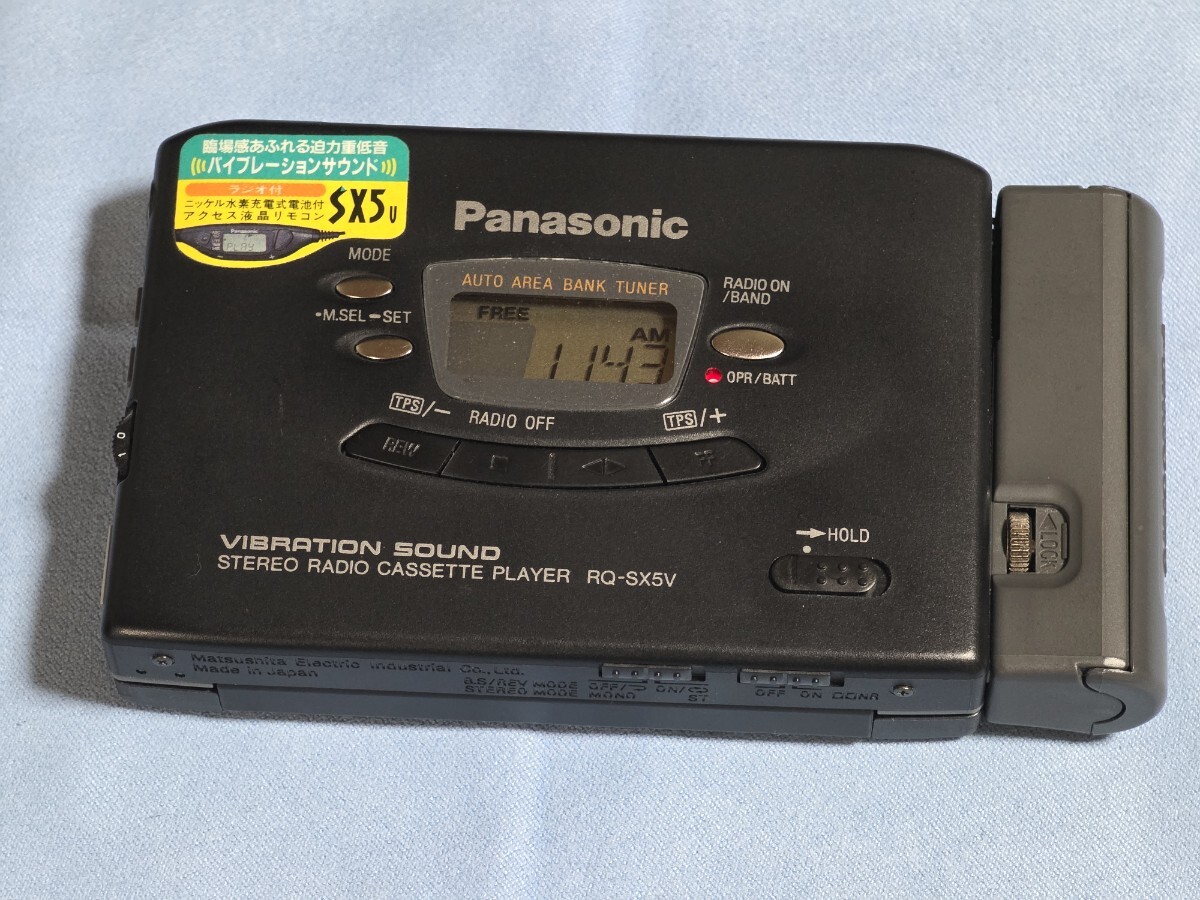 Panasonic/パナソニック□RQ-S40 カセットプレーヤー ヘッドホン