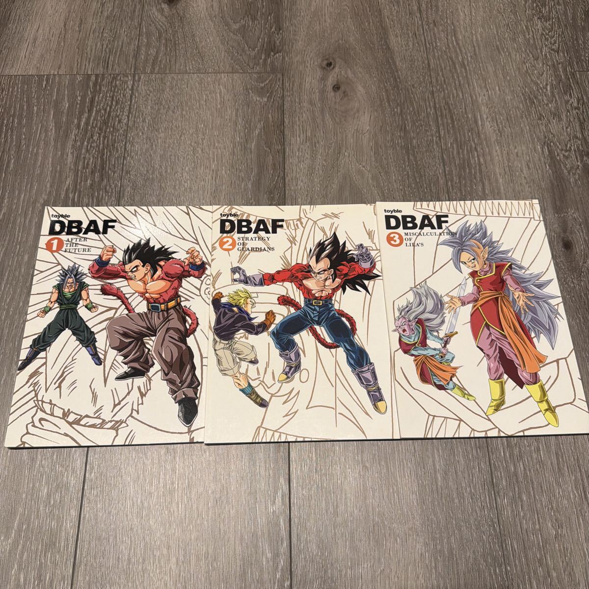 ドラゴンボールAF 4巻セット + DBZERO ＋ おまけ 同人誌 toyble とよた