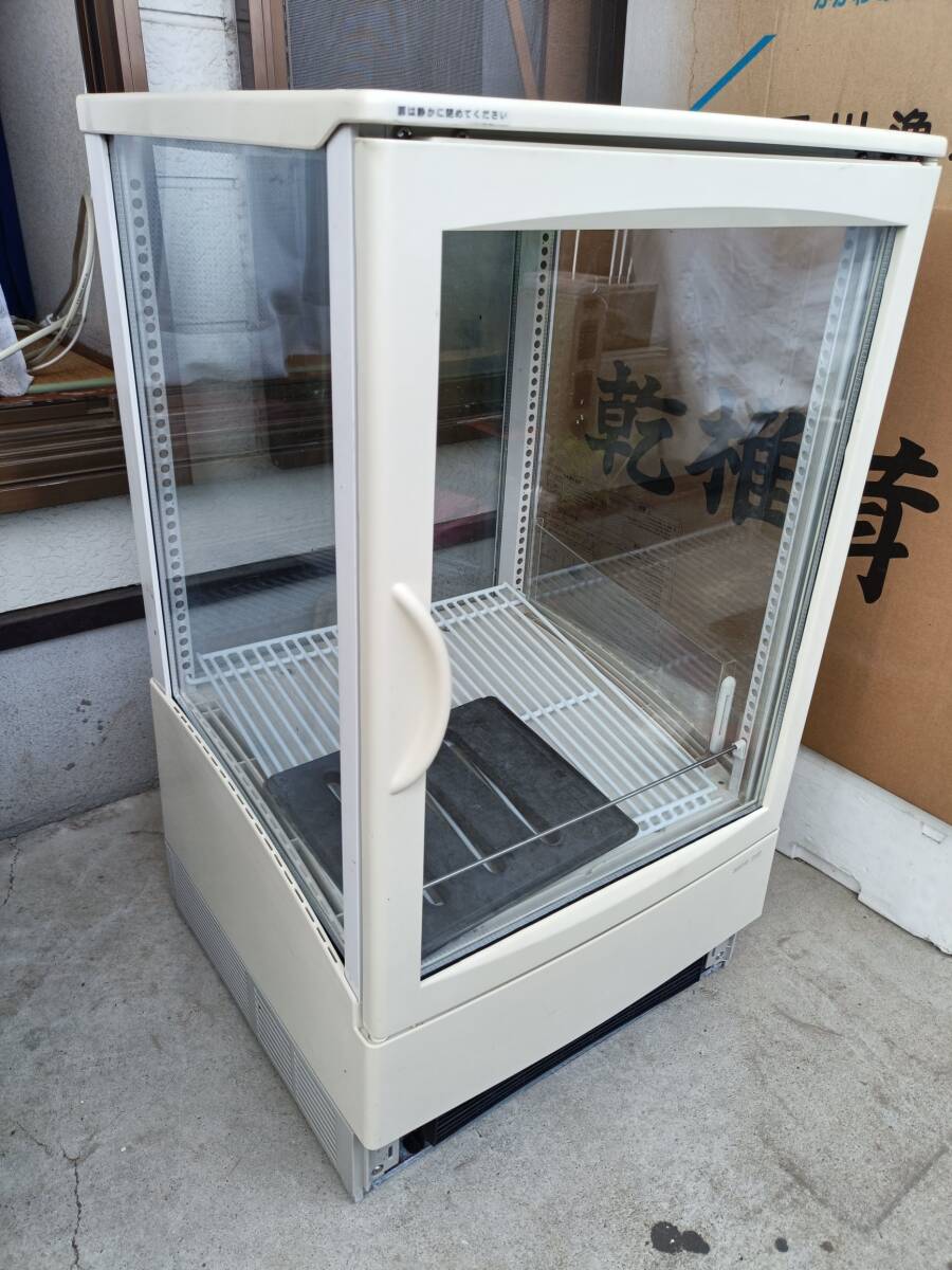 SANYO 冷蔵ショーケース SSR-DX280G レトロ 中古】レトロ 森永デザート 冷蔵ショーケース SANYO 冷蔵ショーケース
