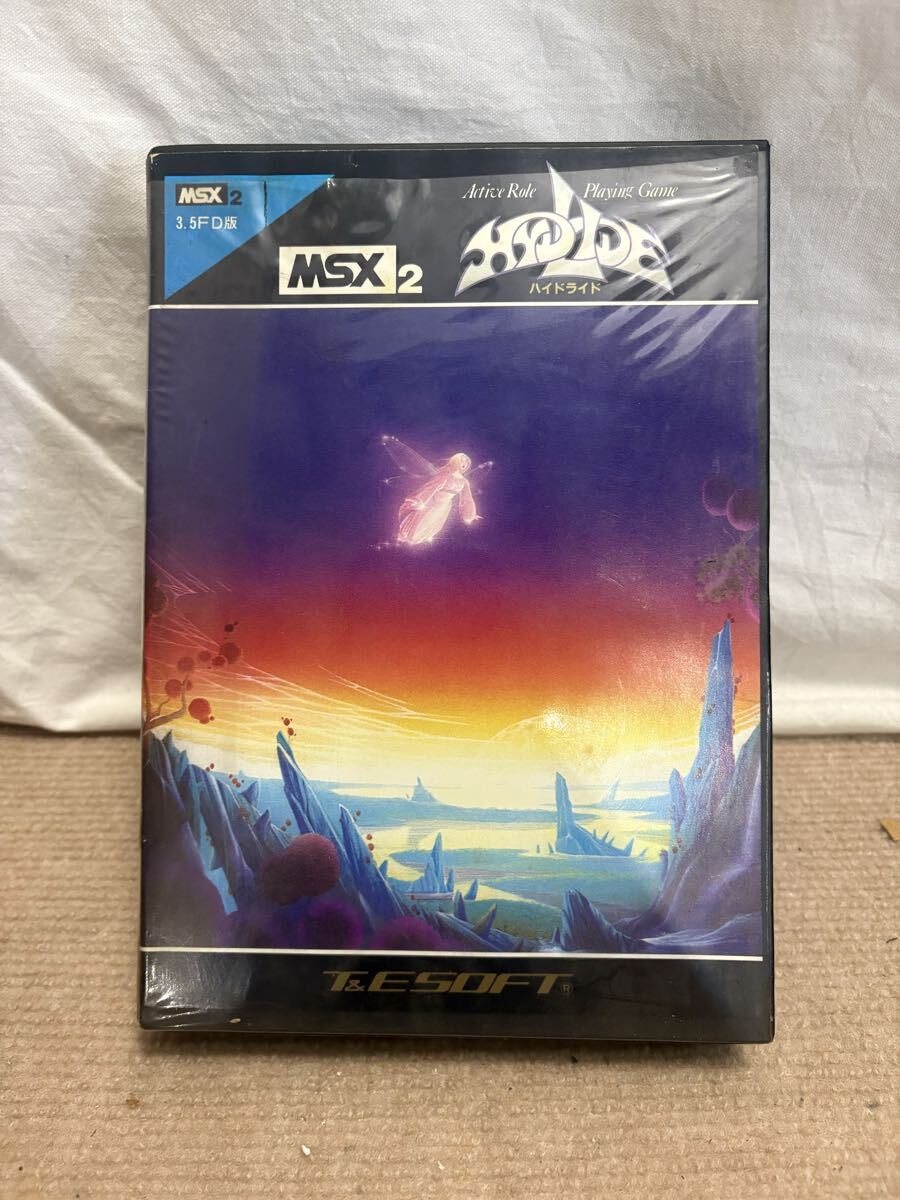 MSX/MSX2 ソフト 24本 まとめ セット ロムカセット/3.5インチ 2DD レア