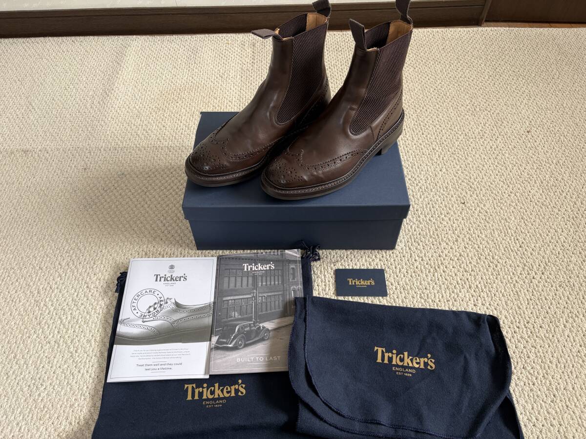 新品】【試し履きのみ/送料無料】英国製 Tricker
