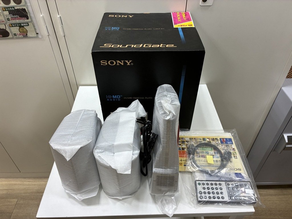 中古】驚異的SONY LAM-X1 Hi-MD デスクトップオーディオ サウンド