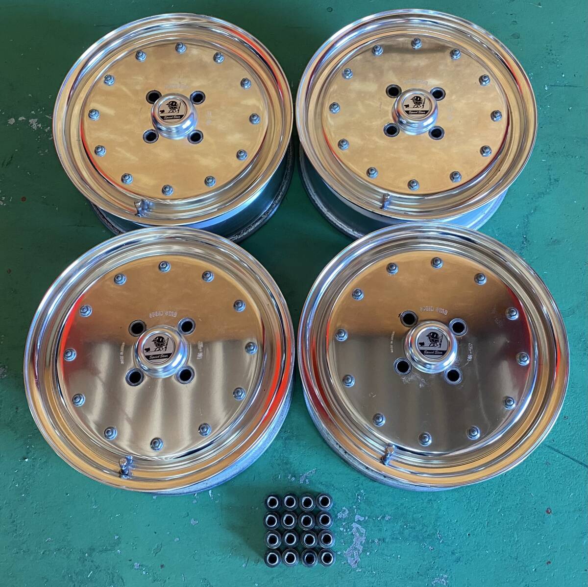☆スピードスター SPEEDSTAR SSRメッシュ 13インチ 8J 9J KP61 B310 TS