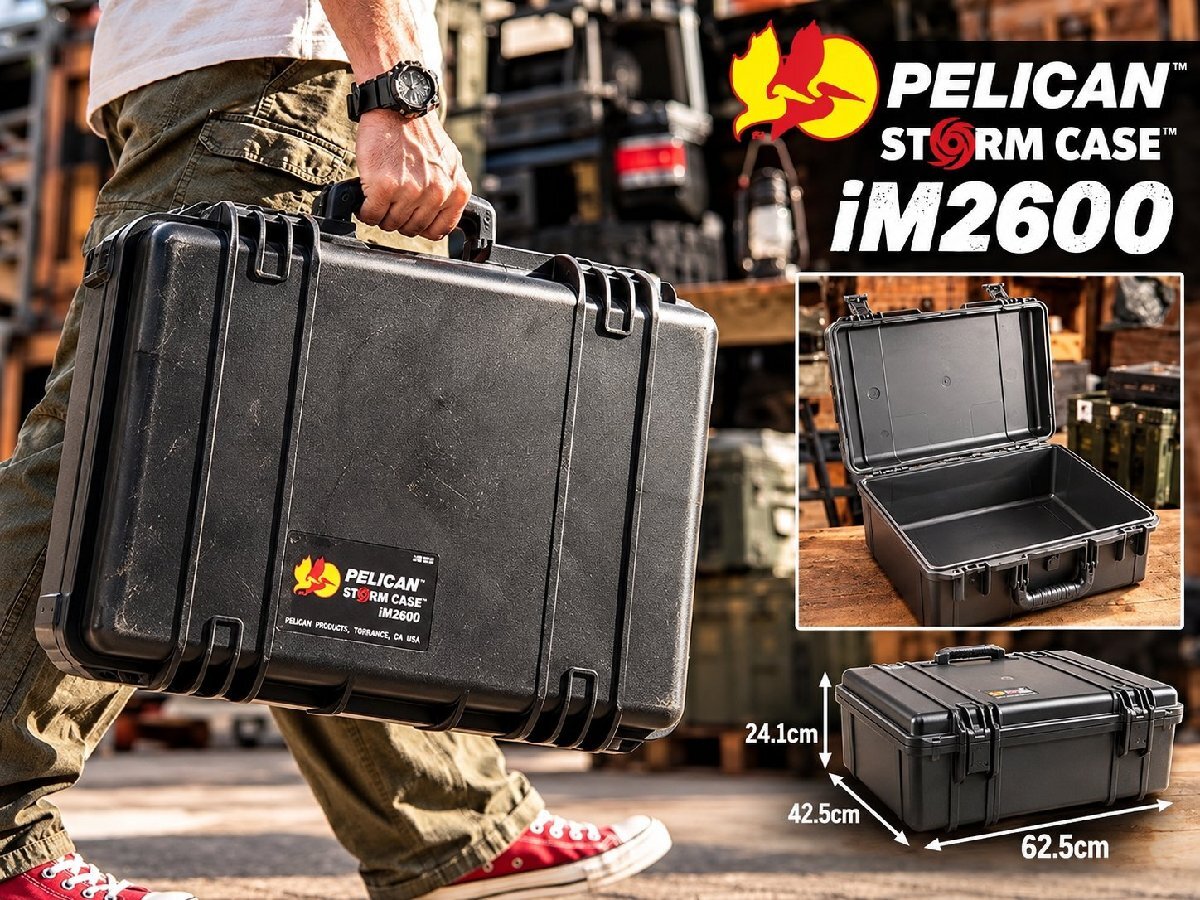 米軍放出品】ペリカン/Pelican ツールボックス ハードケース 工具箱