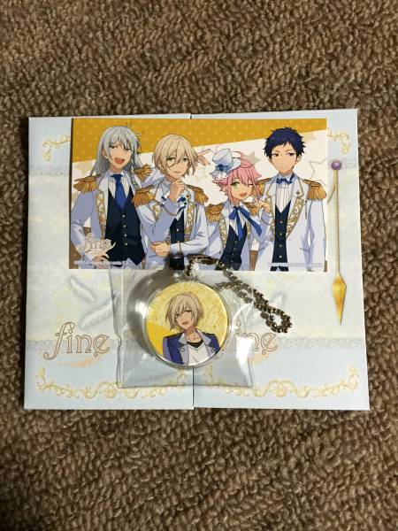 新品☆あんスタ☆fine【天祥院英智】アニカフェ☆ラバーチャーム