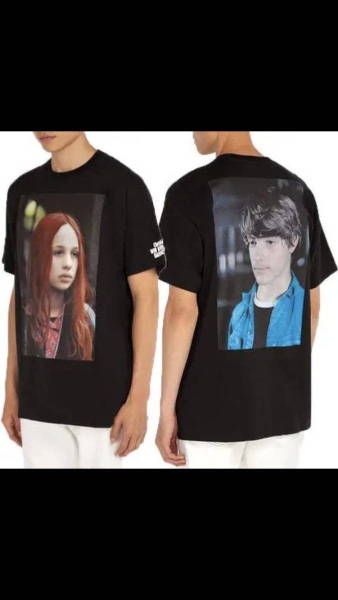 18AW ラフシモンズ 映画 クリスチーネF Tシャツ Mサイズ 野口強着 RAF 