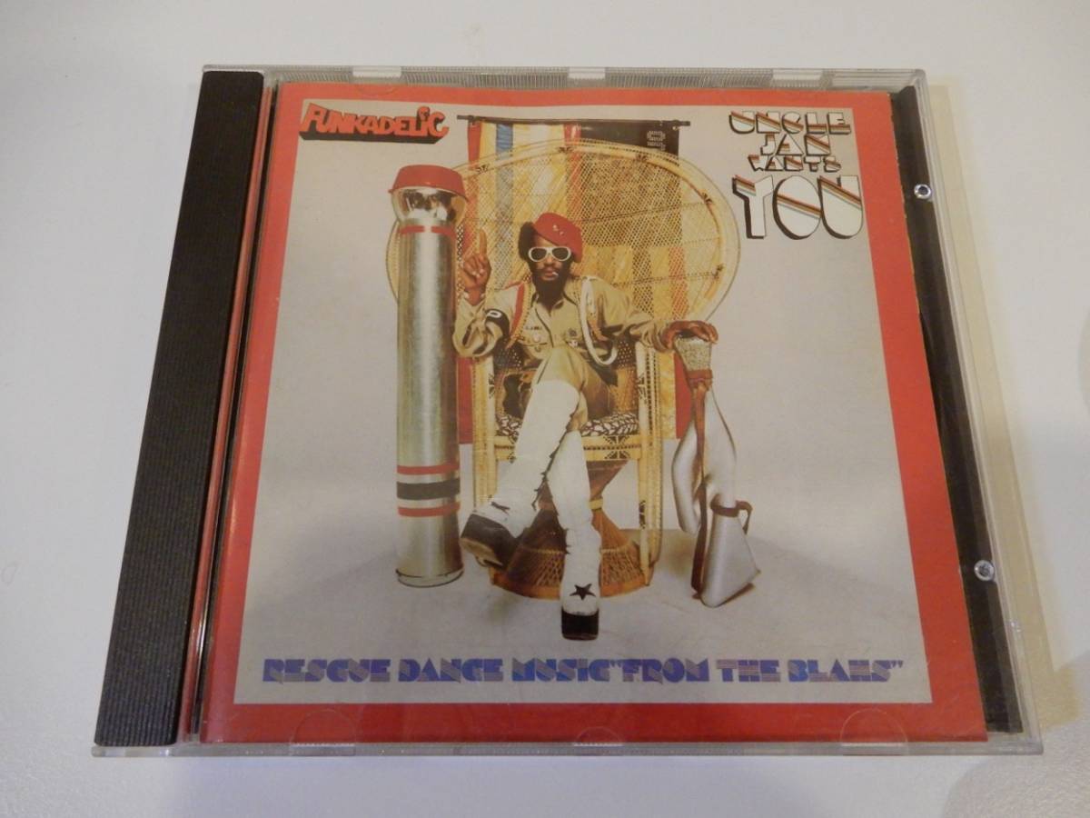 George Clinton Knee Deep Deep As A Mutha Funker Remix 【目立った傷や汚れなし】 ファンカデリック「Uncle Jam Wants You」Funkadelic、George Clinton