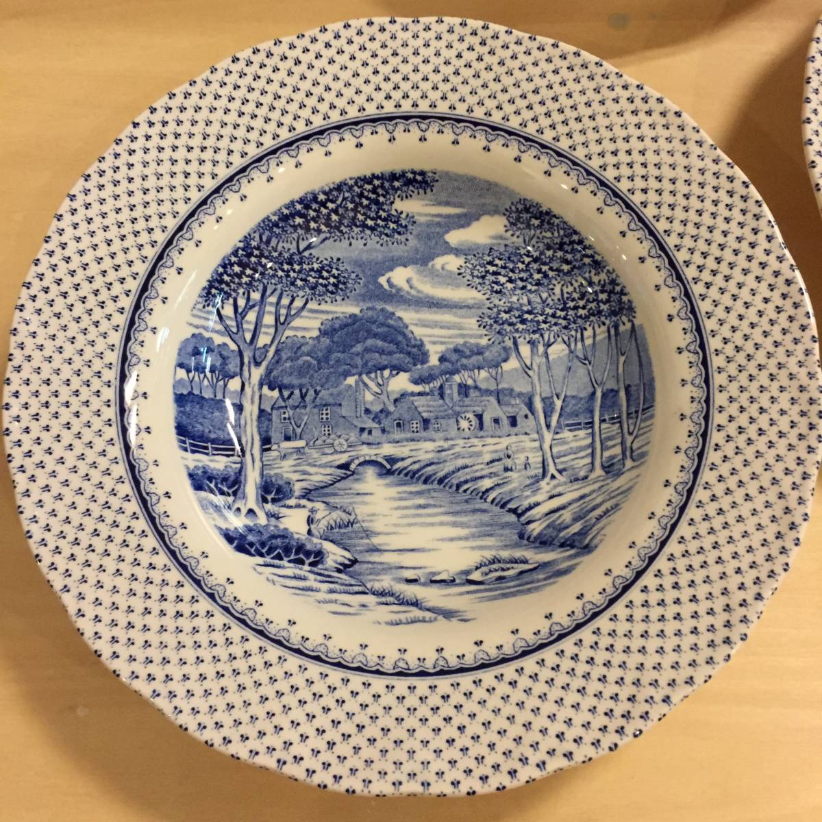 新品】【未使用】ニッコー ダブルフェニックス 絵皿 23cm 5枚 セット